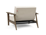 Fauteuil SPLITBACK Frej smoked oak — 531 Bouclé Off White