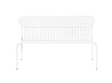 Banc de jardin Weekend — Blanc