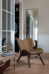 Fauteuil Conversation Low - Dark Oak — Sugar brown