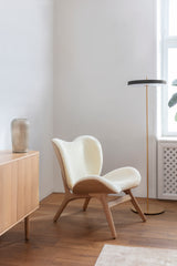 Fauteuil Conversation Low - Oak — Teddy white