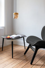 Fauteuil Conversation Low - Black Oak — Shadow