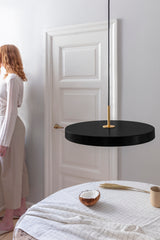 Suspension Asteria - brass — Black