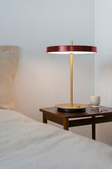 Lampe de table Asteria — Ruby Red
