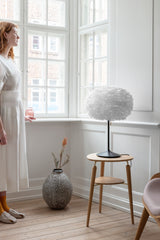 Lampe de table Santé + Eos Medium — Santé black, Eos White