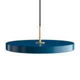 Suspension Asteria - brass — Petrol blue