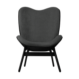 Fauteuil Conversation Tall - Black Oak — Shadow