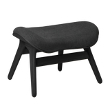 Pouf Conversation - Black Oak — Sterling