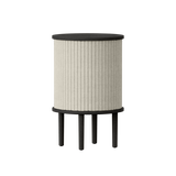 Table d'appoint Audacious - Black oak — White sands