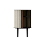 Table d'appoint Audacious - Black oak — White sands