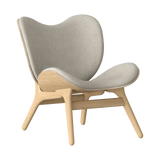 Fauteuil Conversation Low - Oak — White sands