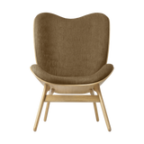 Fauteuil Conversation Tall - Oak — Sugar brown