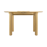 Table de diner Comfort Circle Ripples Extension — Oak