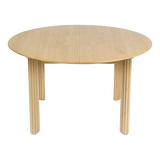 Table de diner Comfort Circle Ripples Extension — Oak