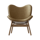 Fauteuil Conversation Low - Dark Oak — Sugar brown