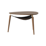 Table basse Hang Out - Brass — Dark Oak