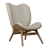 Fauteuil Conversation Tall - Dark Oak — White sands