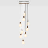 Suspension Nine Pendant Sphere IV — Noyer