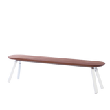 Banc You & Me - 180 cm — Iroko & Blanc