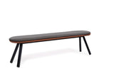 Banc You & Me - 180 cm — Iroko & Noir