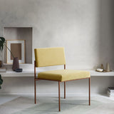 Chaise Cube 55 - Velvet Line — Copper & Lemon