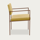 Fauteuil Cube 55 - Velvet Line — Copper & Lemon
