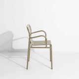 Chaise avec accoudoirs Weekend — Vert jade