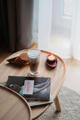 Table basse Naive rectangulaire — Frêne neutre