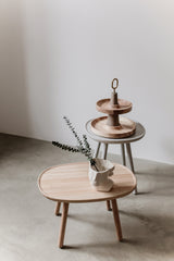 Table basse Naive rectangulaire — Frêne neutre