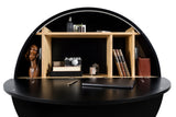 Bureau Pill rond — Noir