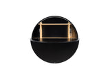 Bureau Pill rond — Noir