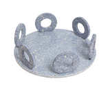 Coupe de fruits Otto en céramique recyclée — Bleu