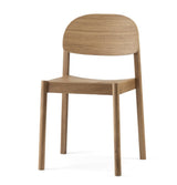 Chaise Citizen ronde — Chêne naturel