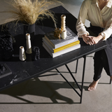 Table de diner 185 — Noir