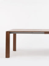 Table Iru rallonge 150x90cm — Hêtre teinté