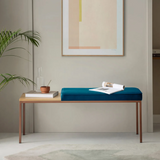 Banc Cube - Velvet Line — Copper & Royal Blue
