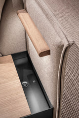 Canapé en tissu 3 places — Silence