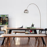 Table de diner You & Me — Noyer Noir 220cm