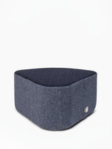 Pouf Aia — Harris Tweed Bleu