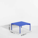 Table basse Fromme — Bleu