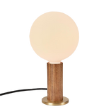Lampe de table Knuckle - sphere IV — Noyer
