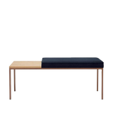 Banc Cube - Velvet Line — Copper & Navy Blue