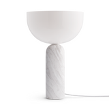Lampe de table Kizu — White Marble w. White Acrylic