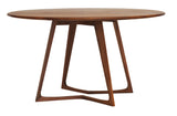 Table Twist ronde Ø120 — Noyer américain