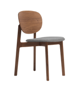 Chaise Zenso — Noyer gris