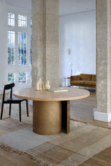 Table de diner Nuage — Laiton