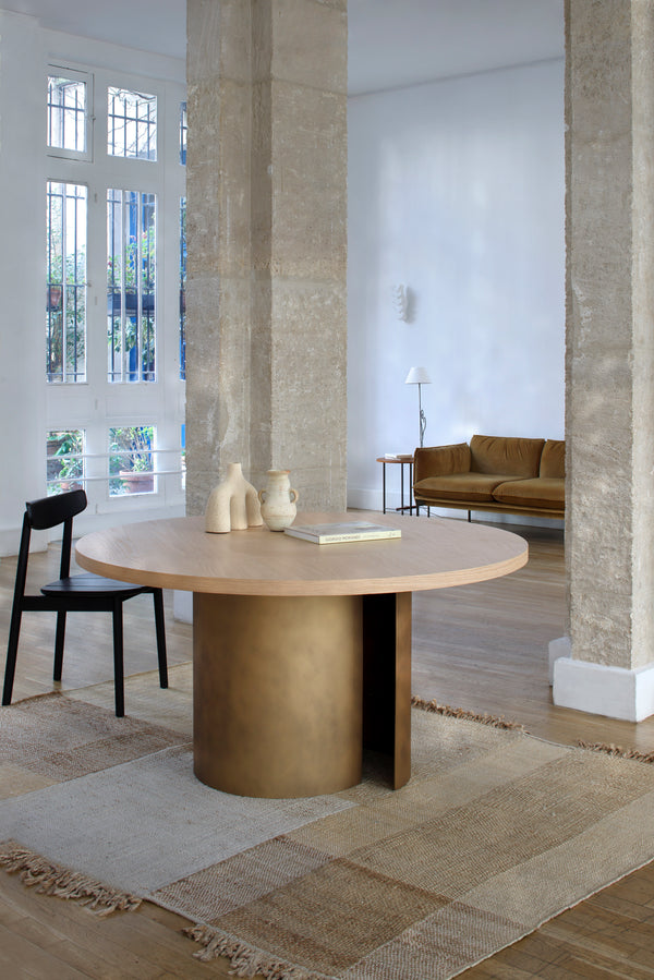 Table de diner Nuage — Laiton