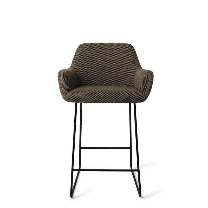 Chaise de bar Hiroo Slide Black — Jungle Jewel