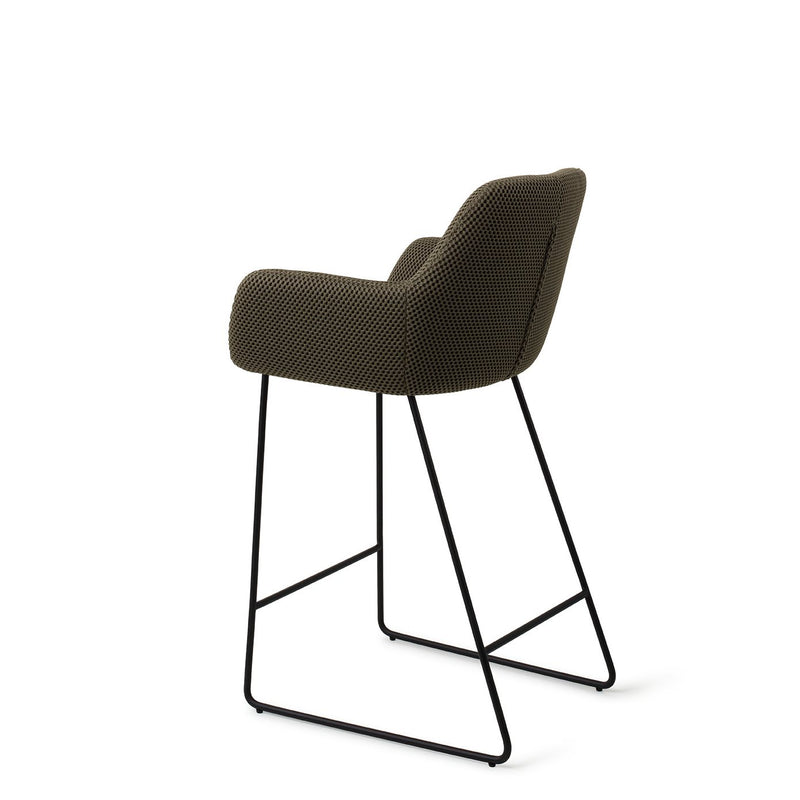 Chaise de bar Hiroo Slide Black — Jungle Jewel