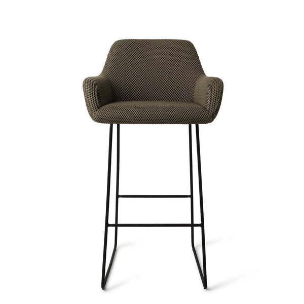 Chaise de bar Hiroo Slide Black — Jungle Jewel