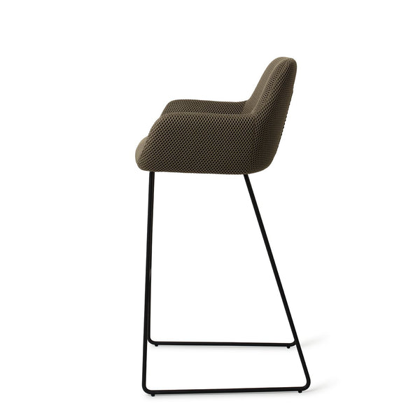 Chaise de bar Hiroo Slide Black — Jungle Jewel
